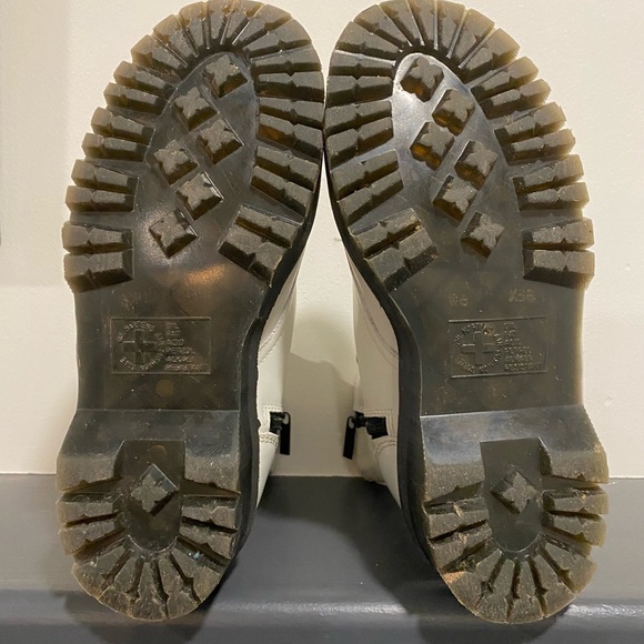 Doc Martin white jadon platform poots - Picture 5 of 6